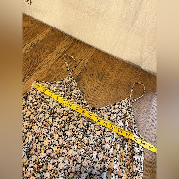 Floral Sleeveless Dress - PIECES size S - Picture 5 of 9